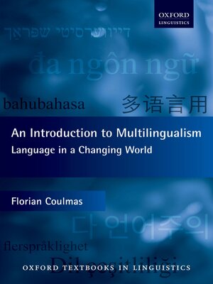 cover image of An Introduction to Multilingualism